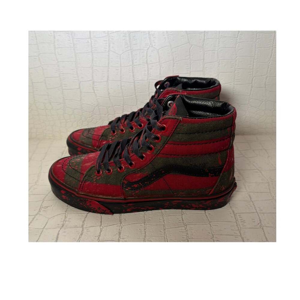 Vans Sk8-Hi Freddy Krueger Ltd Edition Nightmare on Elm Street Sneakers 6.5 / 8